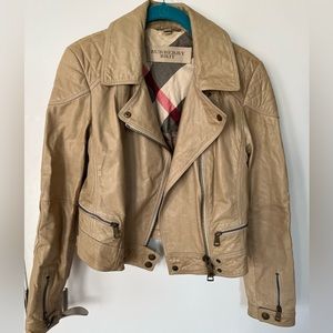 Burberry BRIT Leather Jacket - size US 8